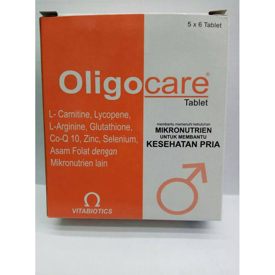 [[BISA COD]] OLIGOCARE ISI 30 TABLET DARI VITABIOTICS MIKRONUTRIEN KESEHATAN PRIA TERBATAS Kode 1384