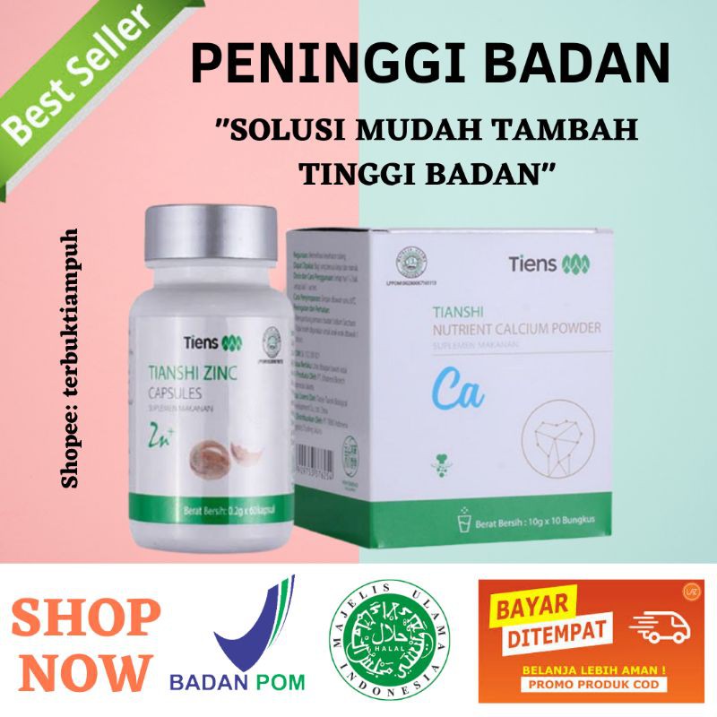 

CALSIUM TIENS PENINGGI BADAN ORIGINAL KAPSUL DAN SUSU BUBUK TIENS