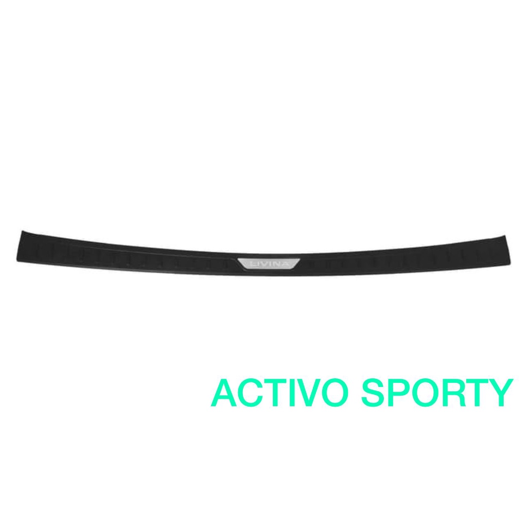 Sillplate Belakang Livina 2019 2022 Up Hitam Activo Sporty Elegant