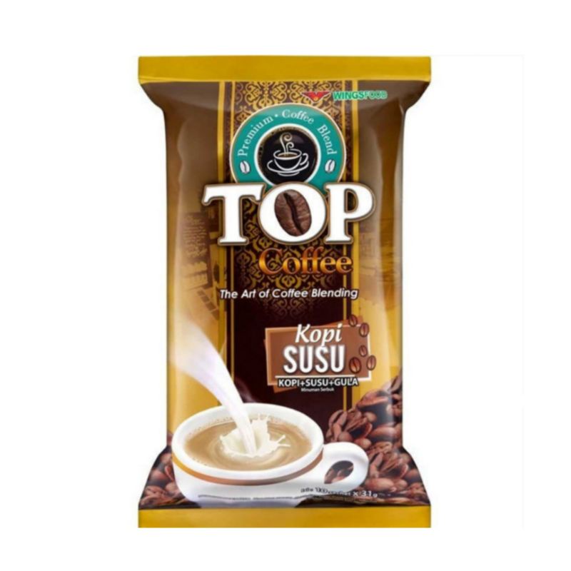 

TOP Coffee Kopi Susu 3 in 1 Instan 10 x 31 g