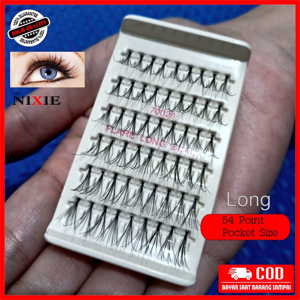 Bulu Mata Eyelash Extension 54 Point Pocket Size Kualitas Export