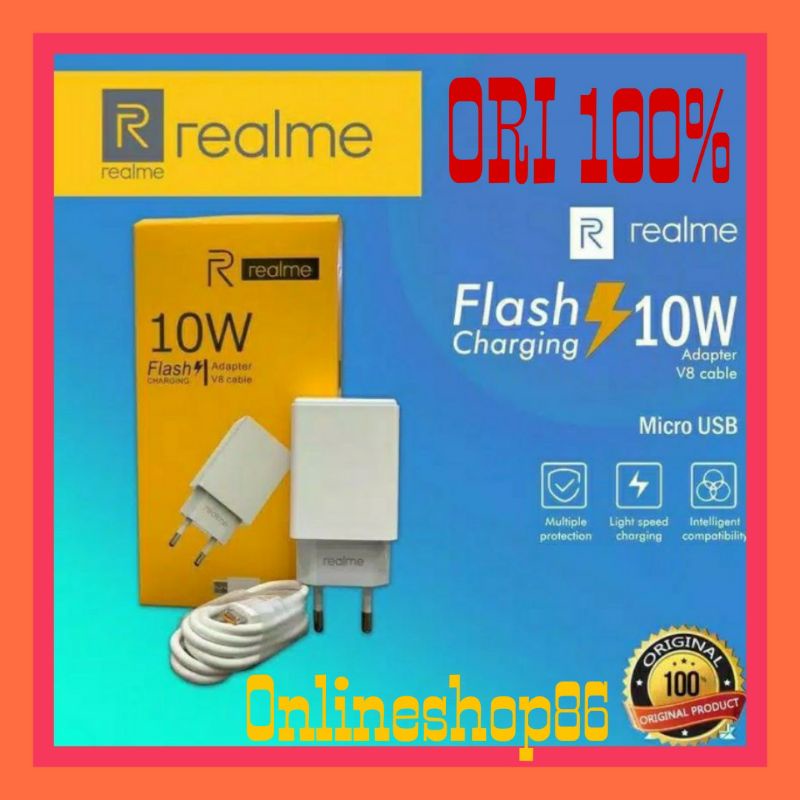 Charger Realme C2/Realme U1 Original Micro USB 100%