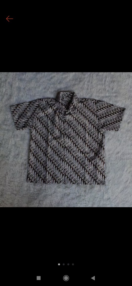 Kemeja Batik Katun Anak
