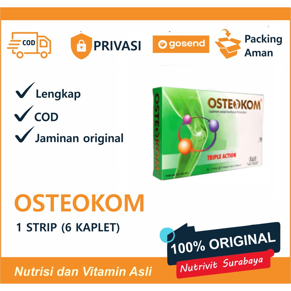 Osteokom - Strip ( Isi 1 Strip @6 tab)