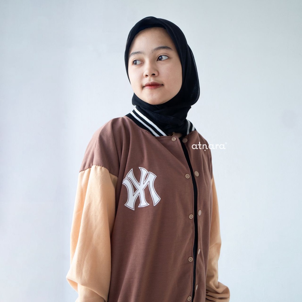 Nara Grosir - NY XXL Baseball Jaket l Varsity Jaket Terbaru