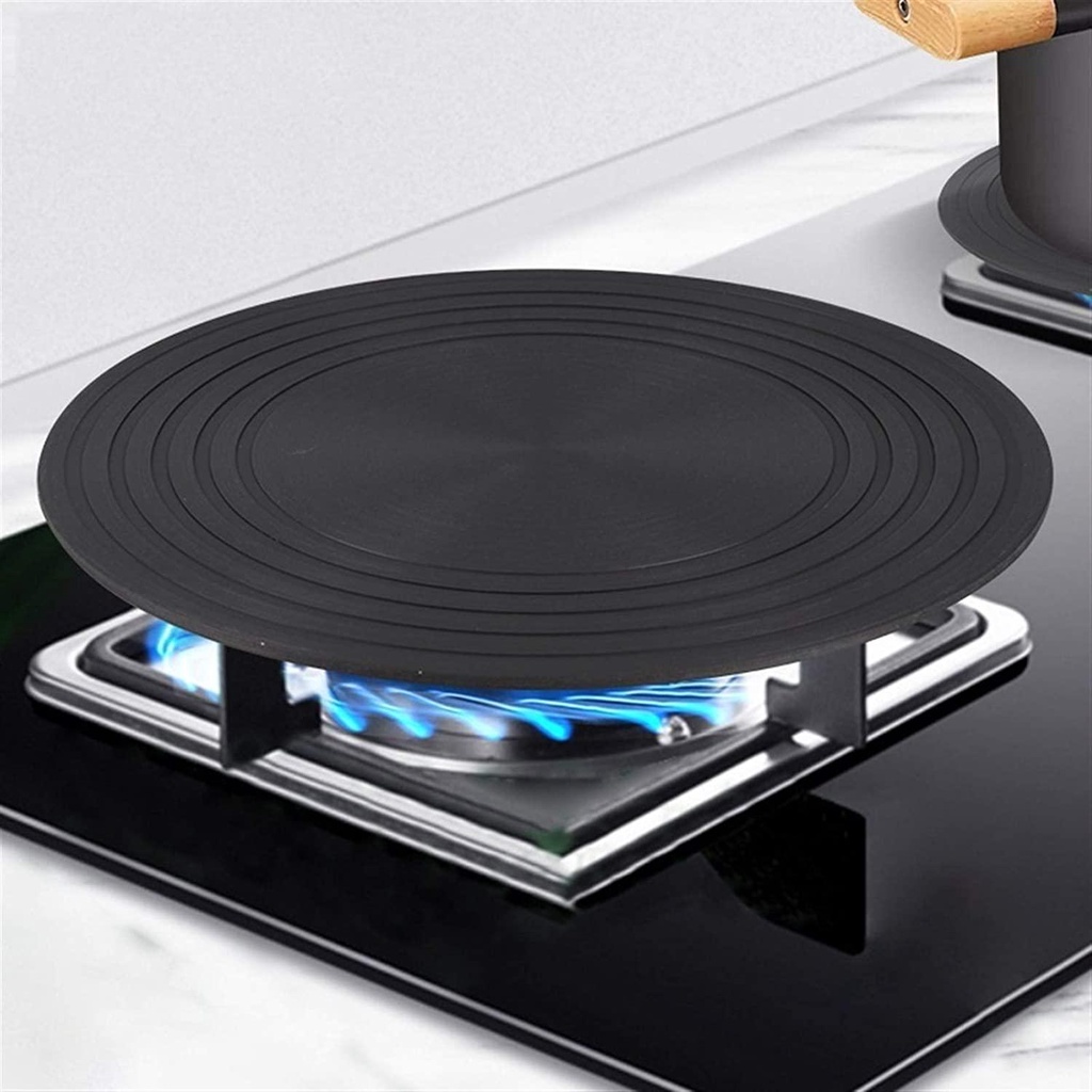 Solighter Heat Diffuser Rumah Dapur Cepat Defrosting Tray Perlindungan Panci Kompor Gas