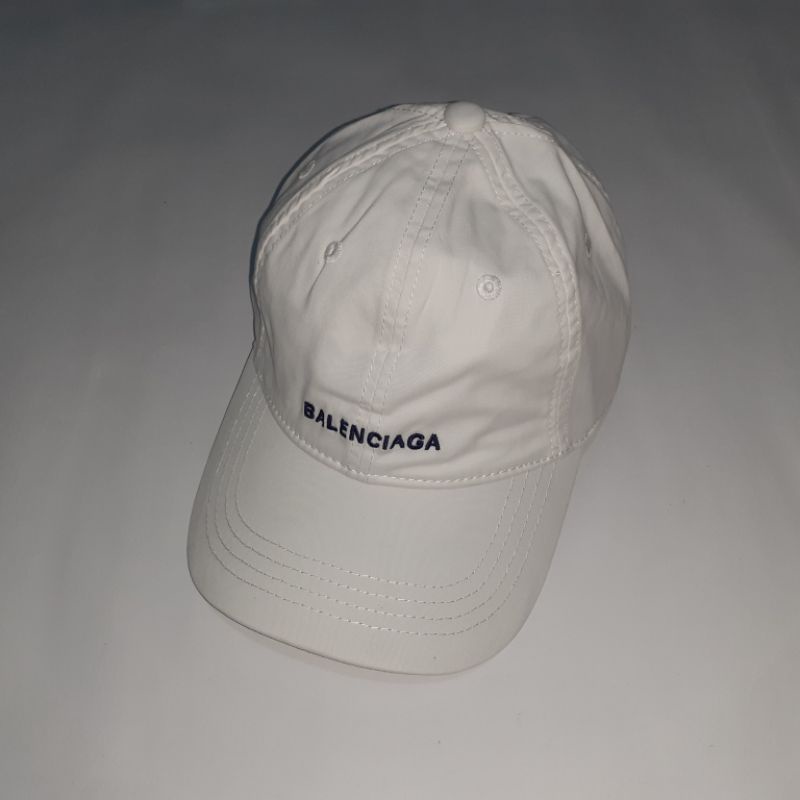 Topi Balenciaga Pria Wanita Branded Daily Fashion Topi Bisbol Casual Simple Outfit Baseball Cap Man