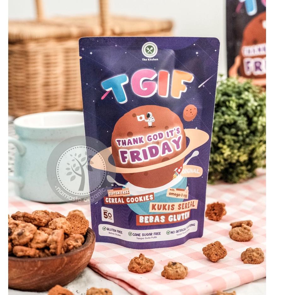 

TGIF CEREAL COOKIES GLUTEN FREE - ORIGINAL 50GR terbaik