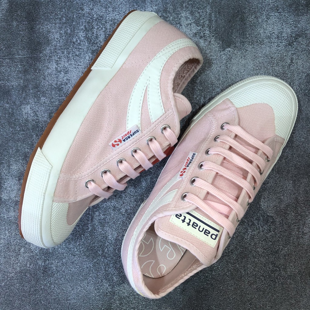 Superga 2750 Cotu Panatta Pink Candy-White | Sepatu Sneakers