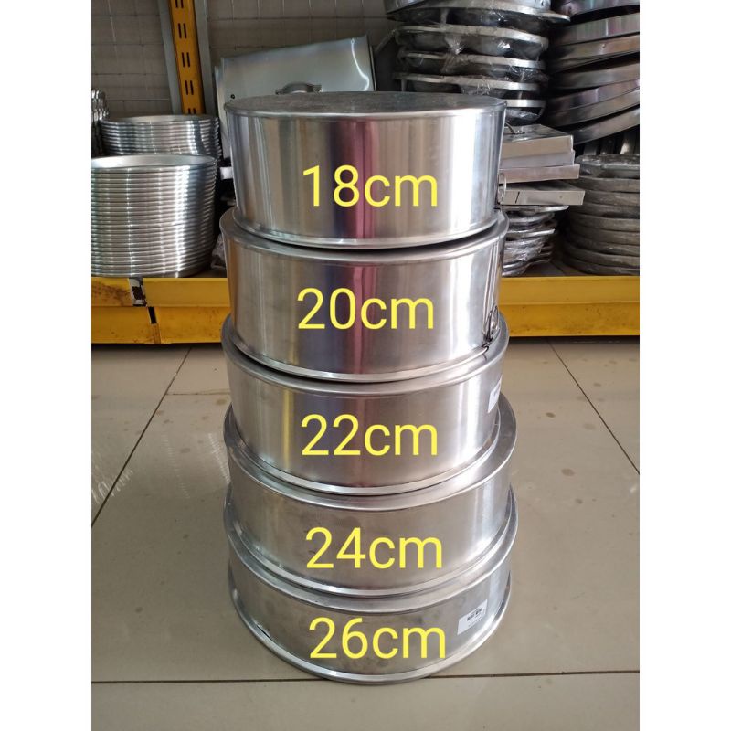 Loyang bulat 1 set isi 5 loyang