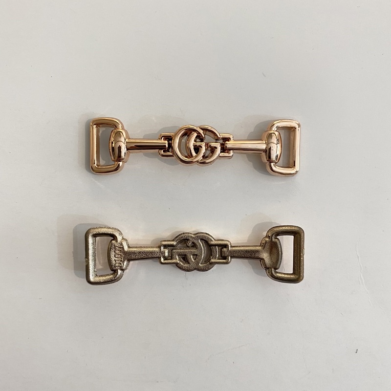 Variasi aksesoris gesper sandal sepatu P-8224 GUCCI