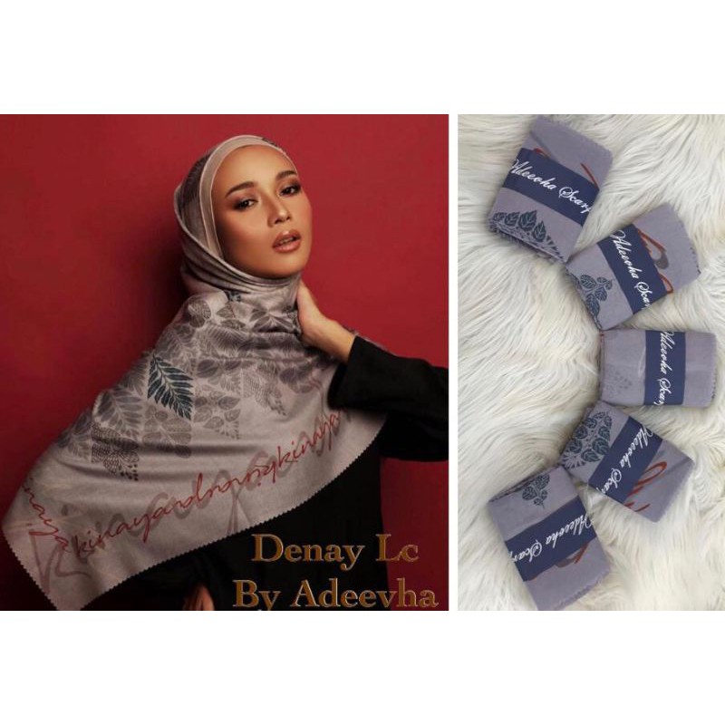 denay kw by adeevha / denay scarf/ voal motif / denay kw voal / denay kw LC