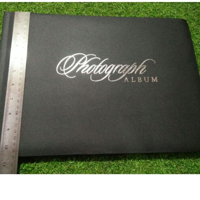 GROSIR  ALBUM FOTO MAGNETIC BLACK BESAR 3R 4R 5R 10R LANDSCAPE PHOTOGRAPH ALBUM HITAM + TAS