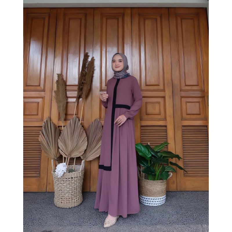 Chocopurple Kaleela Dress ORI