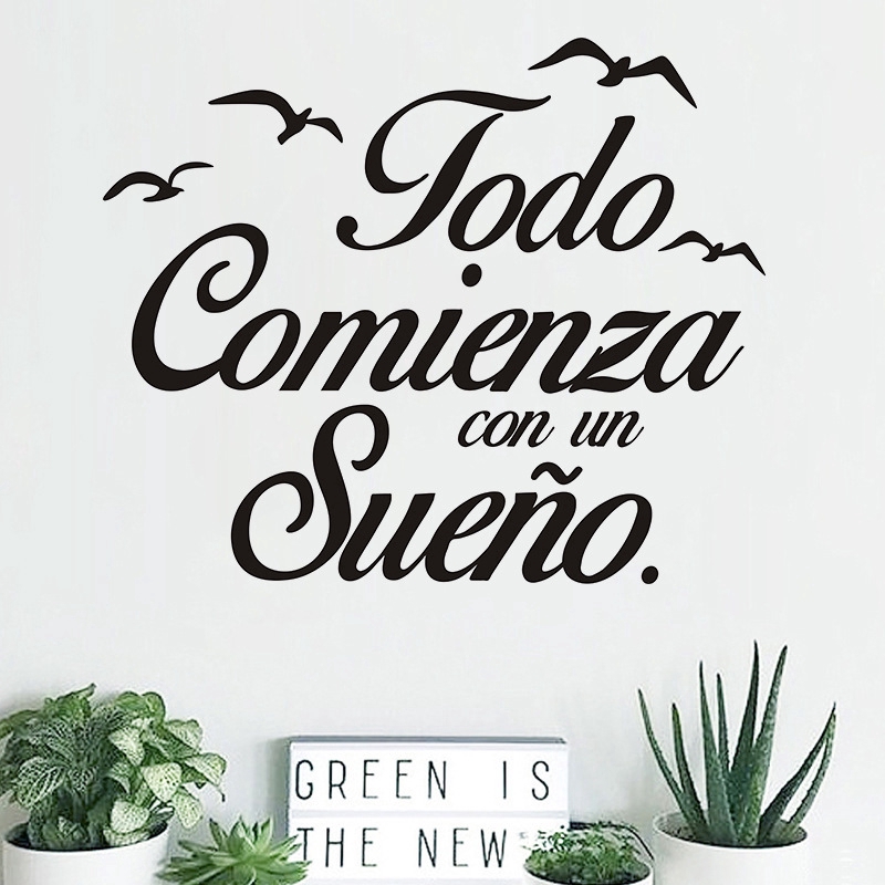 Burung Camar Hitam Dekorasi Depan Rumah Wall Sticker Shopee