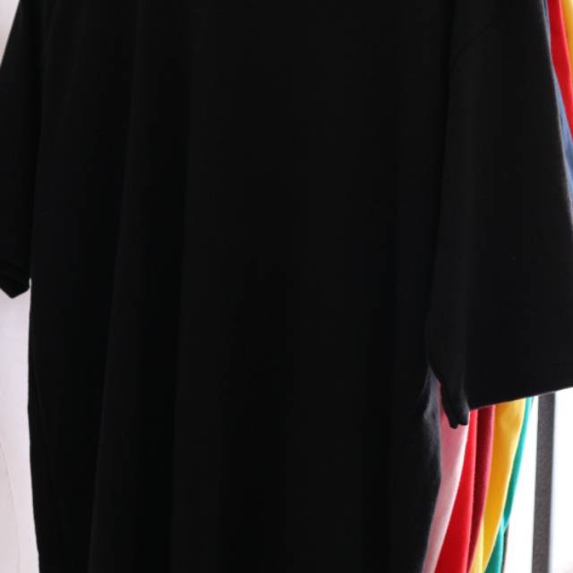 KAOS POLOS COTTON COMBED 30s | TANGAN PENDEK dan TANGAN PANJANG | warna HITAM, PUTIH, MERAH MAROON, 