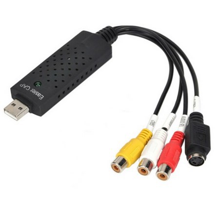 ITSTORE EasyCap Easy Cap Video Capture USB DVD AV Capture Video Card Adapter USB 2.0 Digital Easier Capture