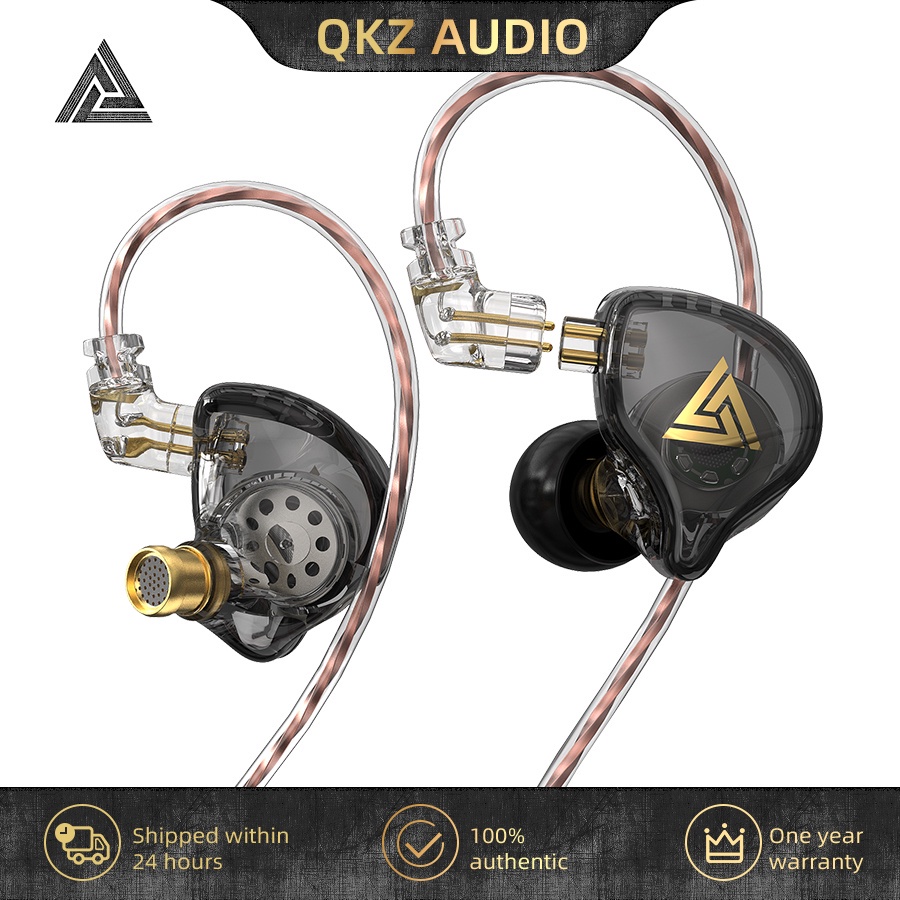 QKZ AK6 AK6 ARES AK6 Plus CK5 Earphone with Mic Earphone Headset Quality Knowledge Zenith - Garansi Resmi