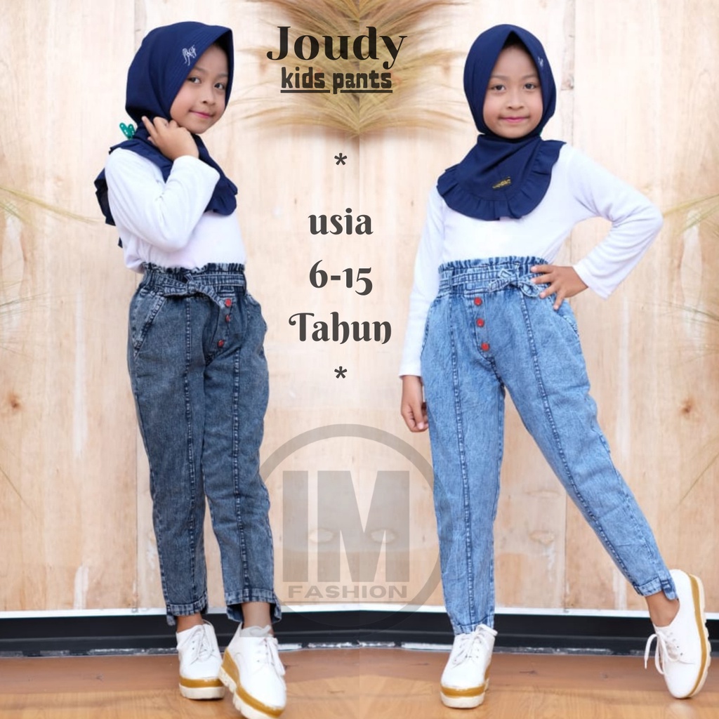 Baggy Pants Jeans Anak Tanggung 12 Tahun