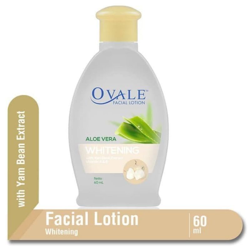 OVALE FACIAL LOTION WHITENING BENGKOANG 60ml/100m &amp; 200ml