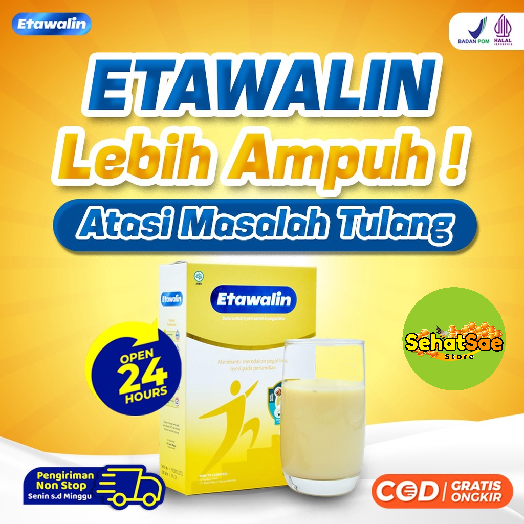 Susu Etawalin – Susu Kambing Etawa Tingkatkan Kepadatan &amp; Kesehatan Tulang Sendi Susu Anti Asam Urat Rematik Reumatik Nyeri Sendi Cocok Untuk Lansia