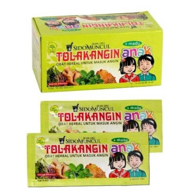 Tolak Angin Anak Madu Cair Sido Muncul Isi 6 sachet