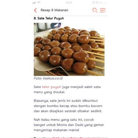 

Aneka lauk makanan di angkringan