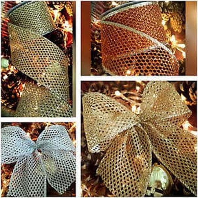 

DISKON PITA NATAL KAWAT GLITER DEKORASI CHRISTMAS RIBBON MURAH GROSIR