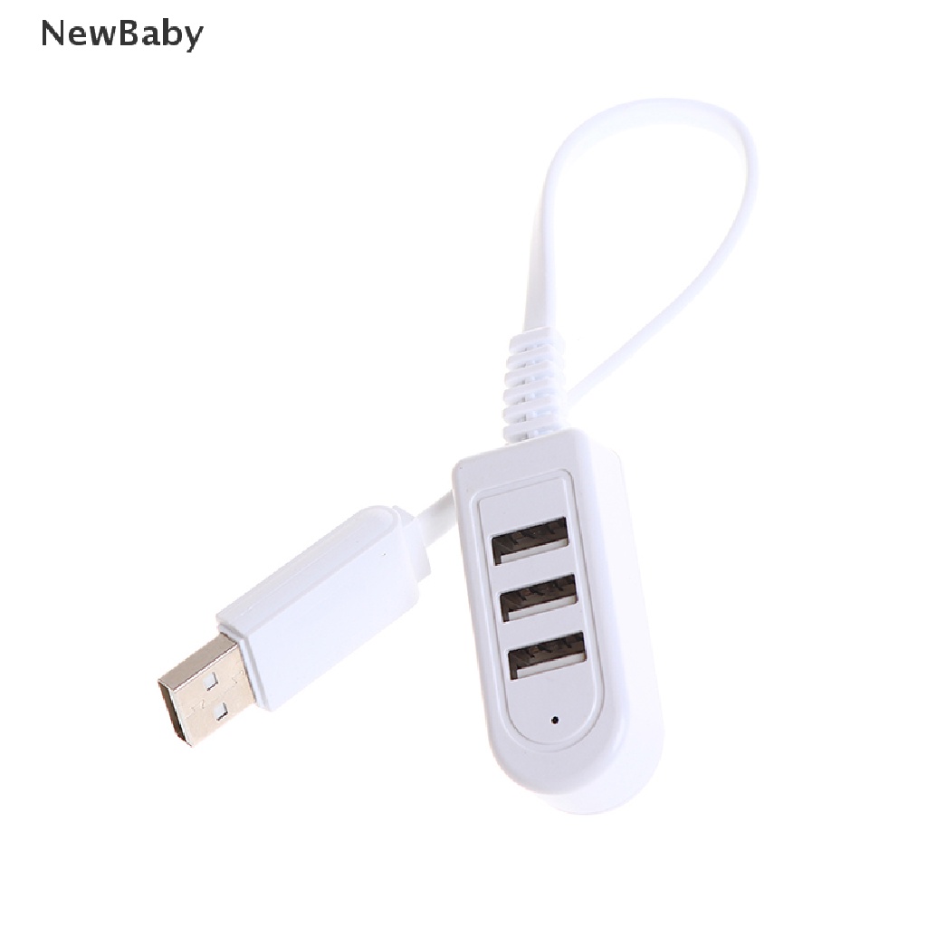 Newbaby HUB Splitter 3 Port USB 3.0 Kecepatan Tinggi Untuk Laptop / PC