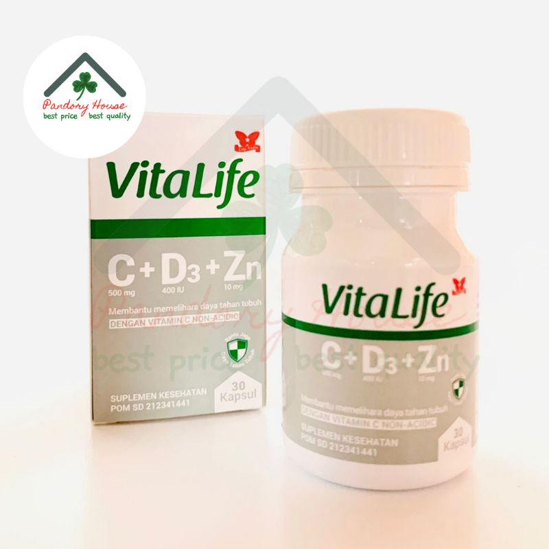 Vitalife Multivitamin Vitamin C + D3 + Zn