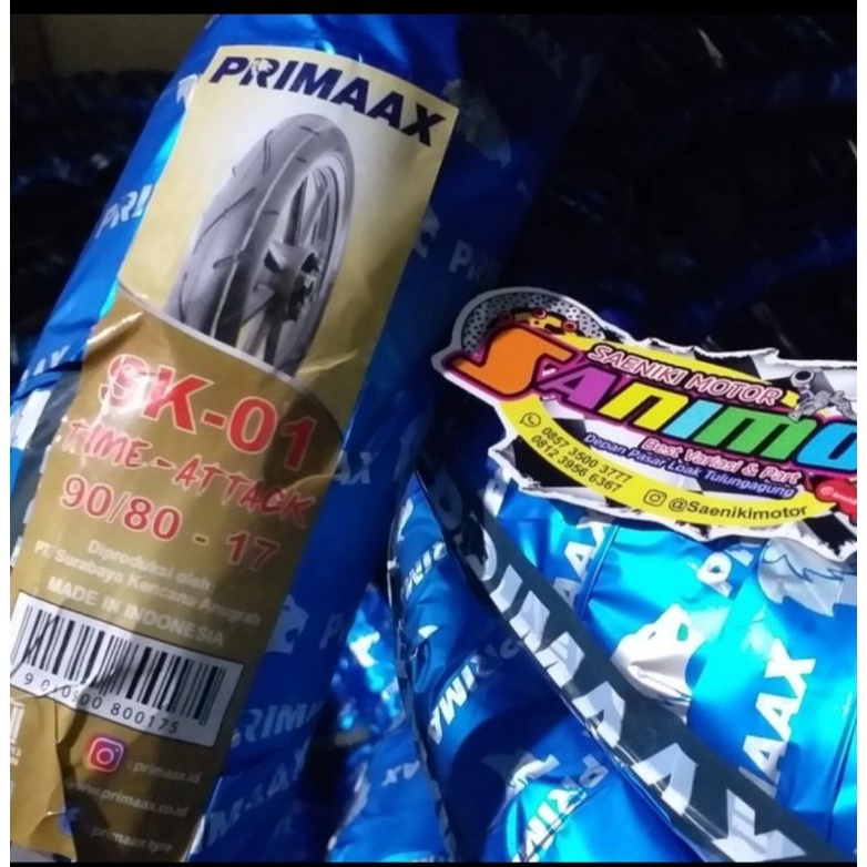 Ban Primax SK 01 90/80-17,80/80-17 SK01 (Harga 1 biji)