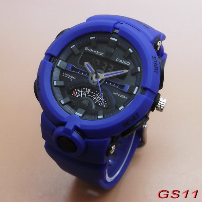 TERMURAH G SHOCK GA 500 GSHOCK GA500 BIRU Diskon