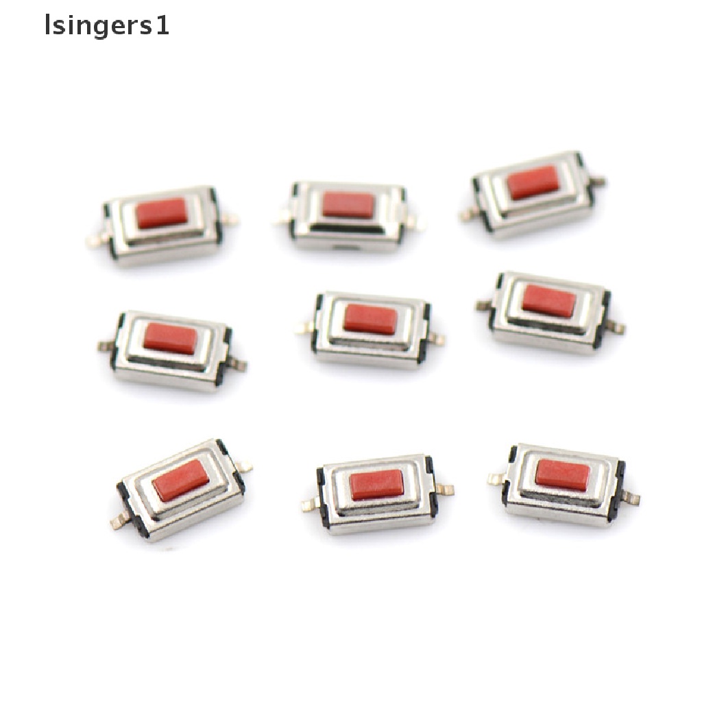 (lsingers1) 20pcs / set Tombol Switch Tactile 2-Pin 3x6 X 2.5mm