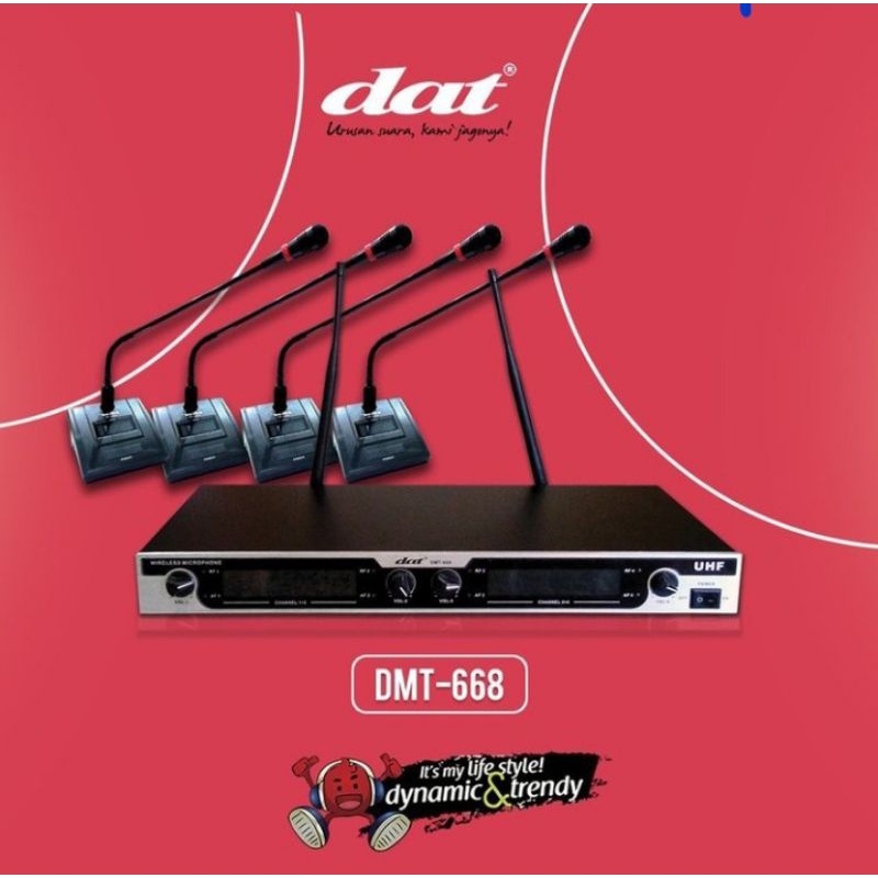 PROMO DAT MIC CONFERENCE UHF DMT 668