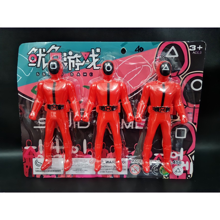 PROMO Mainan Anak Laki Laki 1 Set Isi 3 PCS Robot Squid Game SNI Murah