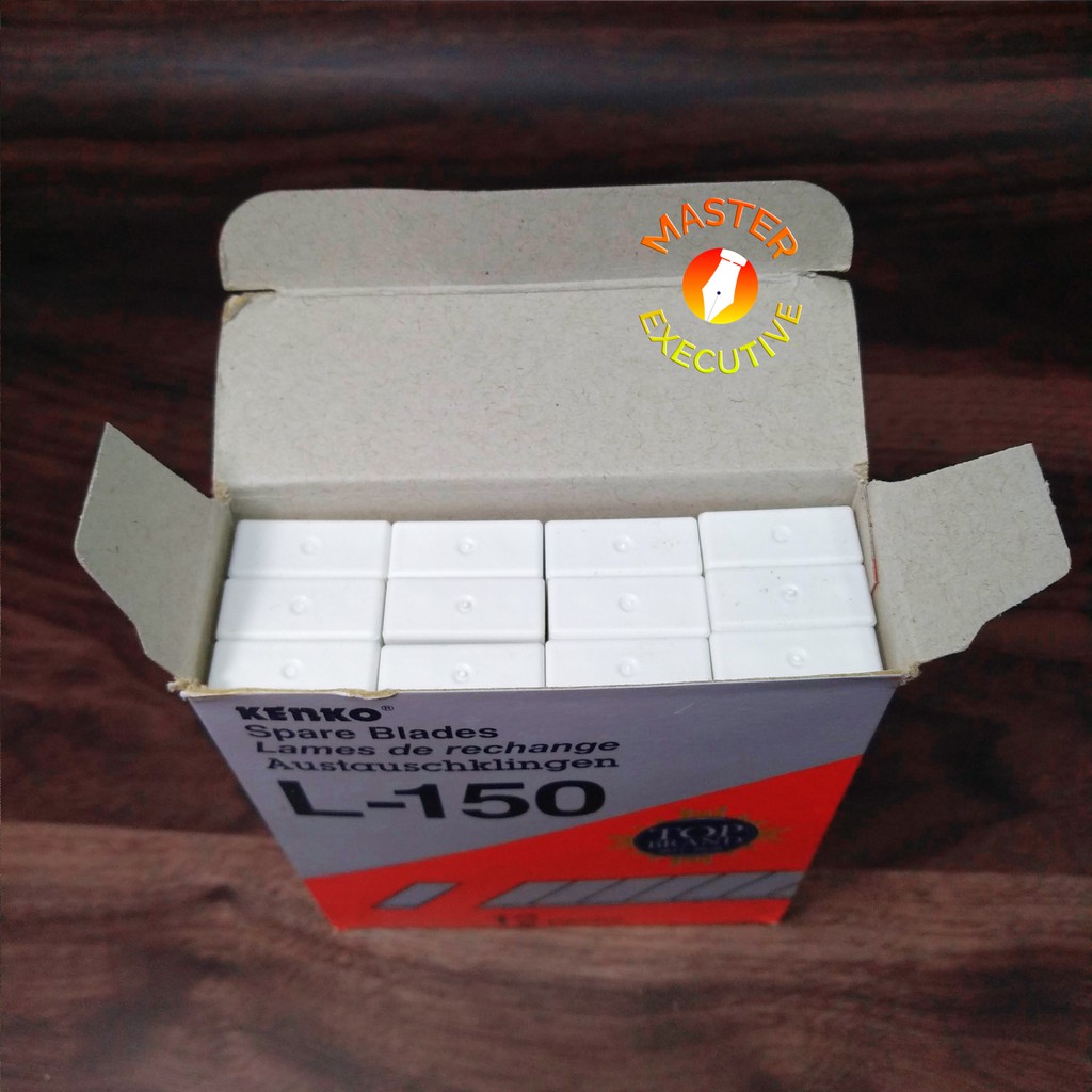 [Dus - 12 Tube] Kenko Isi Cutter Besar / Big Spare Blades L 150