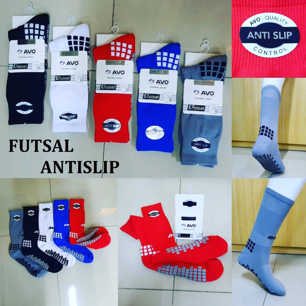 Kaos Kaki Futsal Antislip Avo R9 Selusin