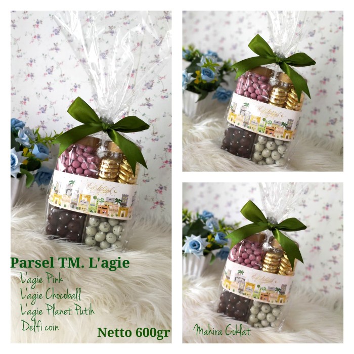 

PARSEL COKLAT L'AGIE ISI 4 TOPLES CHOCOBALL COIN MINI PINK PLANET