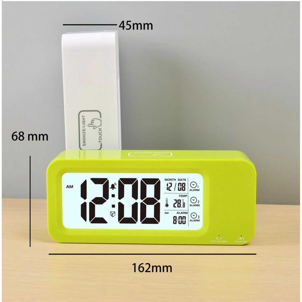 Jam Meja / Smart Timepiece Backlight Alarm Clock - JP9908