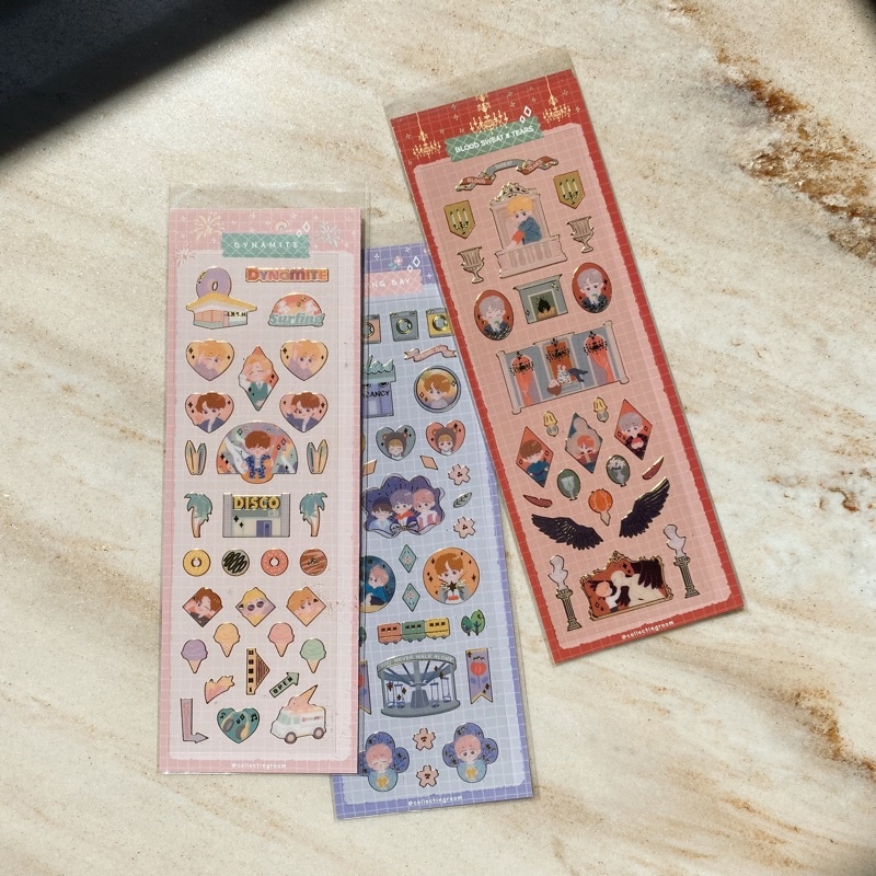 

BTS COLLECTING ROOM STICKERS