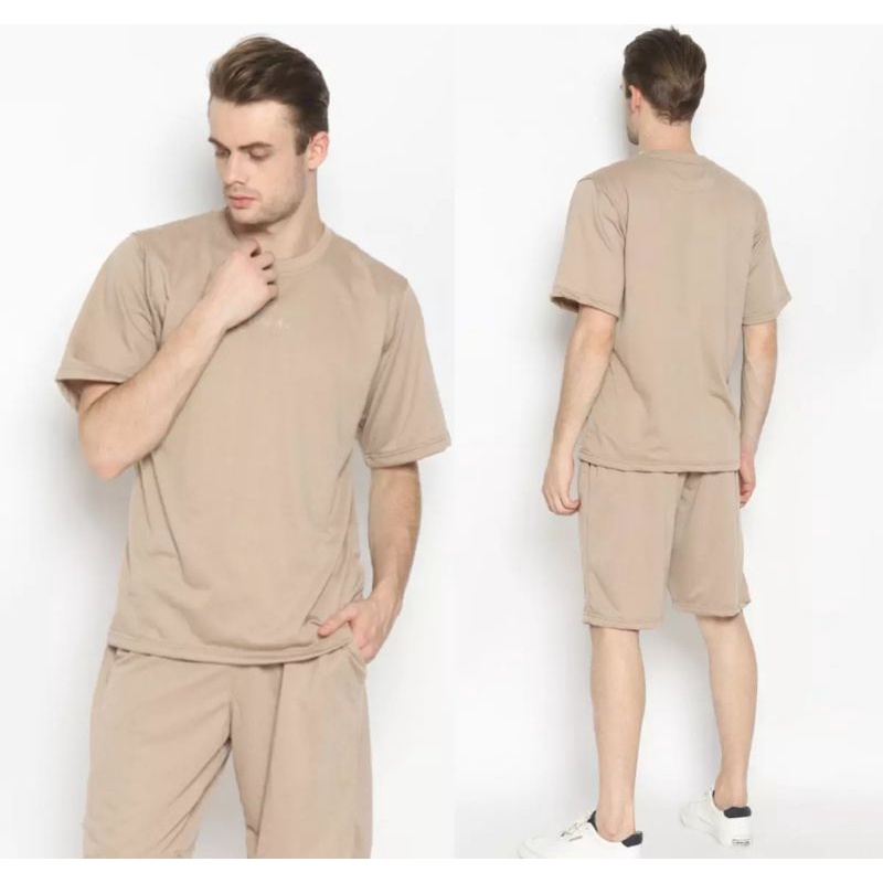 set celana pendek polos pria size S-5XL