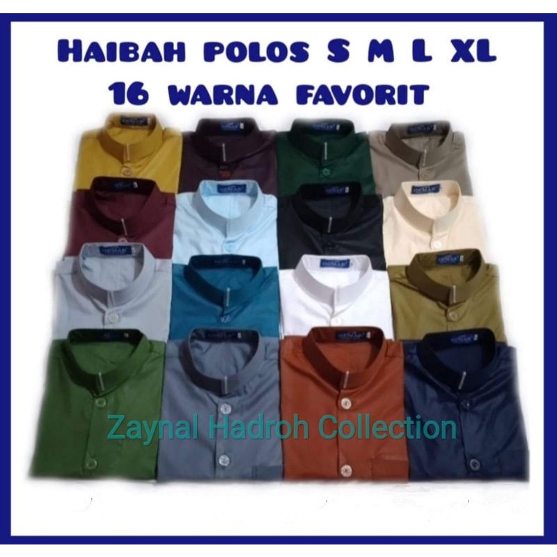 PUSAT GROSIR BAJU KOKO HAIBAH MOTIF AMMU/EL HADDAD/OEMAR