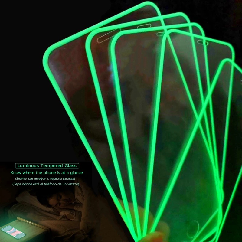 1-3pcs Pelindung Layar Tempered Glass Luminous Untuk VIVO Y11 / Y12S / Y20S / Y20i / Y20 / Y12 / Y15 / Y17 / Y19 / Y91 / Y91 / Y91i / Y93 / Y95 / Y91C / Y50 / Y30 / Y21 / Y21S1Pro / Y21S / Y15