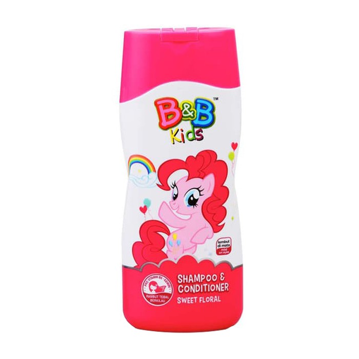 B&B Kids Shampoo and Conditioner Little Pony Sweet Floral 200ml