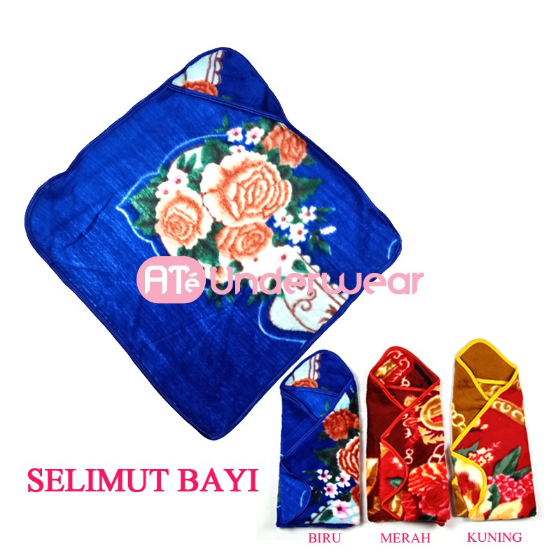 AT113-Arista Selimut Bayi buludru/selimbut bayi bulu Memakai topi