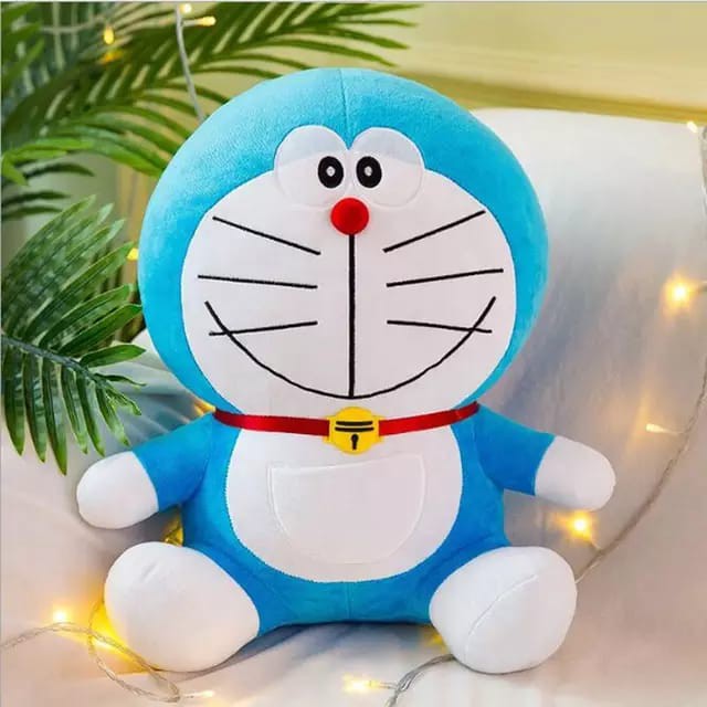 Boneka Doraemon Senyum & Mulut Manyun & Mulut Ketawa & Mulut Melet Ukuran Tiggi 50 CM