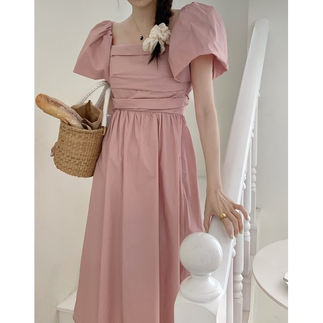 TERUSAN DRESS IMPORT GAUN PANJANG WANITA KOREAN MX539