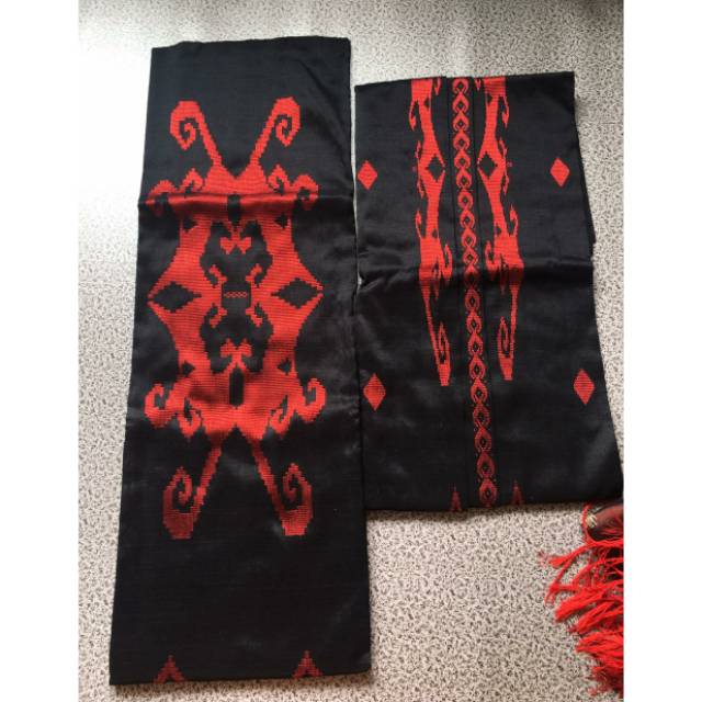 Songket Silungkang Motif Borneo