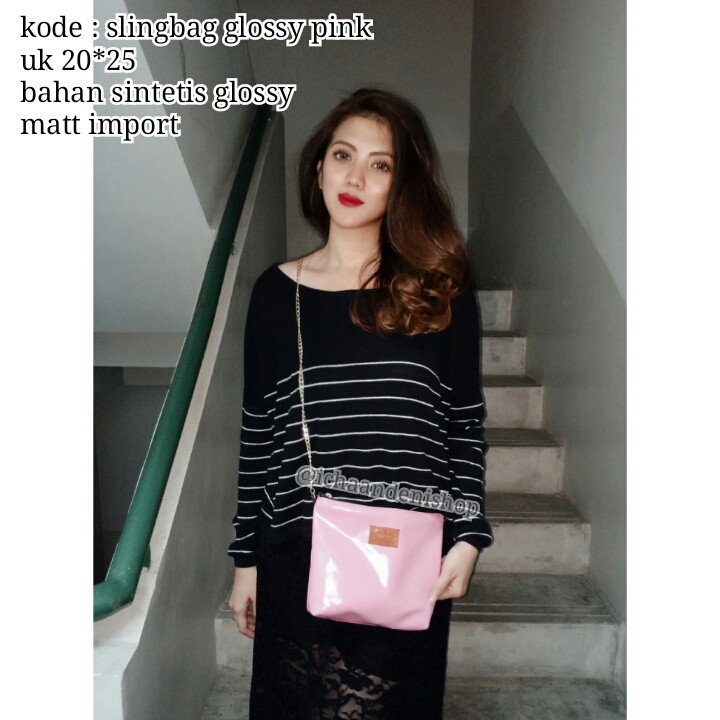 Slingbag Kanvas (SLB) 1 ( COD BAYAR DITEMPAT )