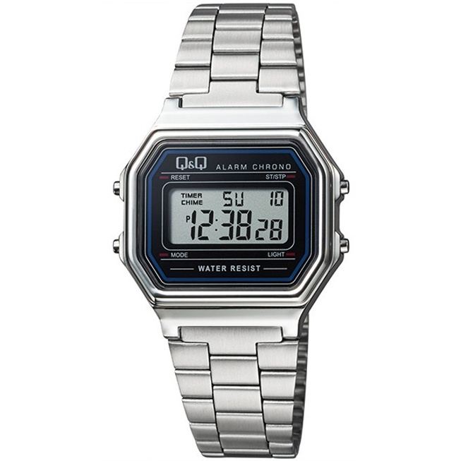 Q&amp;Q Original M173 Series Stanless Digital Watch